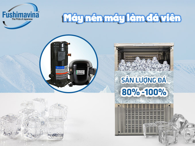 Máy nén máy làm đá viên: Cấu tạo, phân loại, lưu ý sử dụng