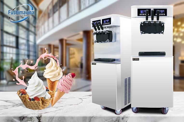 Máy làm kem tươi 2 vòi: Ưu, nhược điểm, ứng dụng trong kinh doanh