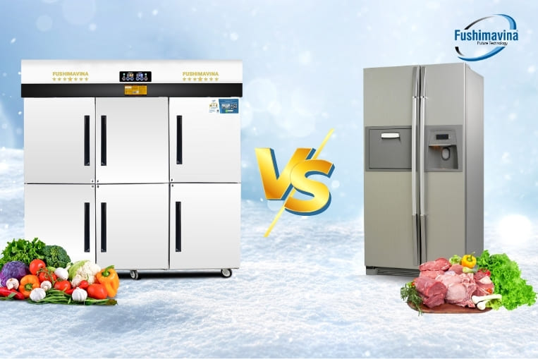 Tủ đông công nghiệp là gì? Sự khác biệt so với tủ đông dân dụng