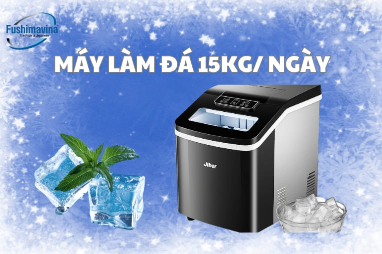 Top 3 dòng máy làm đá viên mini 15kg và Lưu ý chọn mua!
