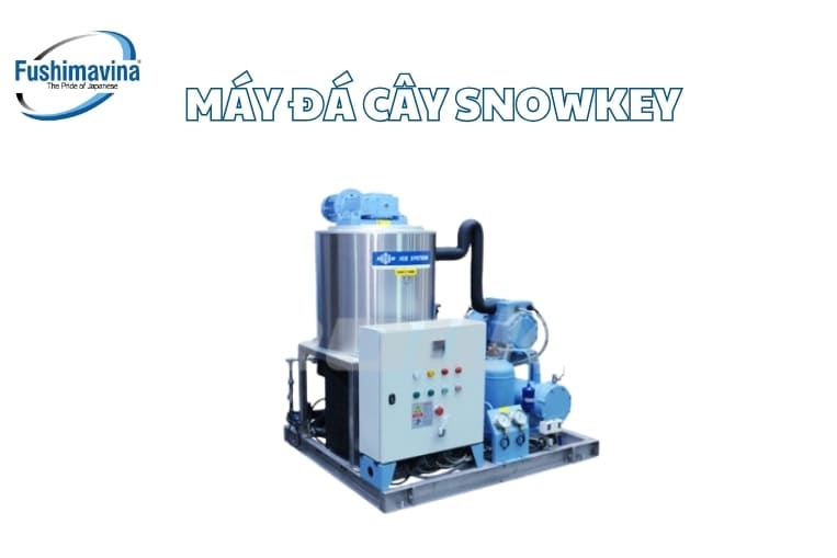 máy đá cây công nghiệp snowkey