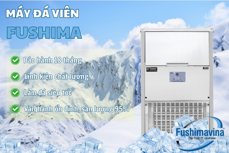 Công dụng hữu ích của máy làm đá viên mini