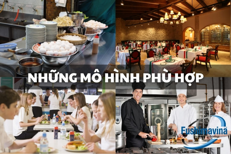 những mô hình phù hợp tủ 4 khay gas