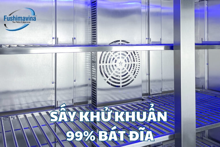 tủ khử khuẩn 99% vi khuẩn