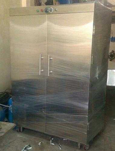 Tủ sấy bát công nghiệp inox 1200l cánh inox Việt Nam