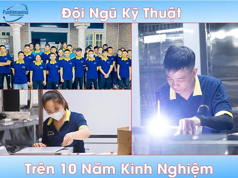  Đội ngũ chuyên gia, kỹ thuật viên giàu kinh nghiệm