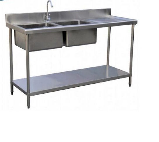 Chậu rửa 2 hố có vòi
