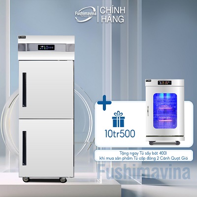 Tủ Đông Công Nghiệp 2 Cánh Quạt Gió