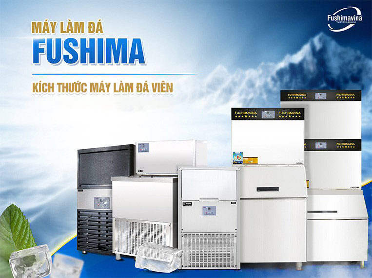 Khám phá kích thước máy làm đá, chọn sao cho đúng?