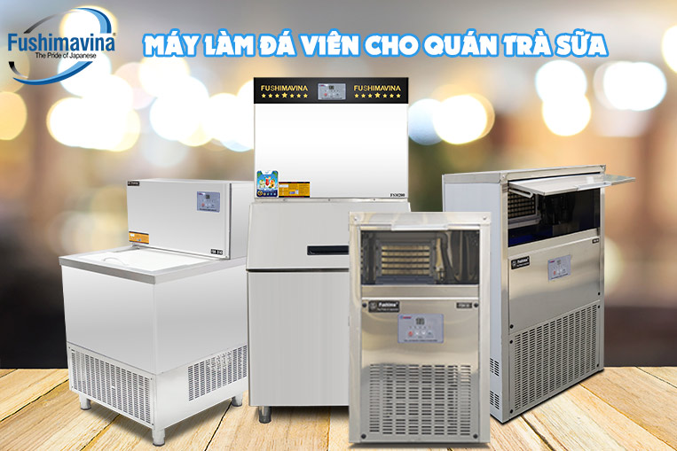 Top 6 máy làm đá quán trà sữa uy tín, chất lượng nhất hiện nay