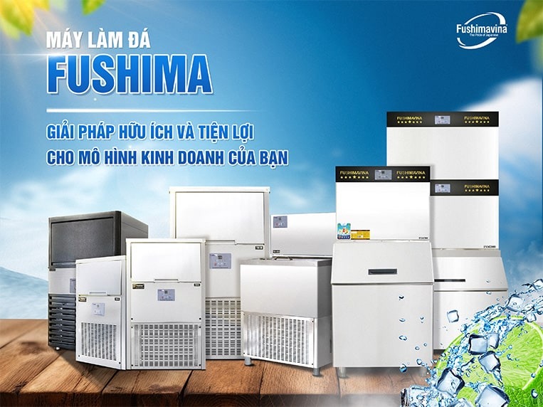 máy làm đá phù hợp với nhiều mô hình kinh doanh