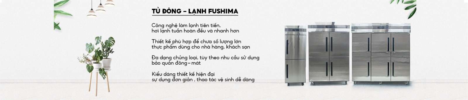 Tủ Đông lạnh công nghiệp Fushima