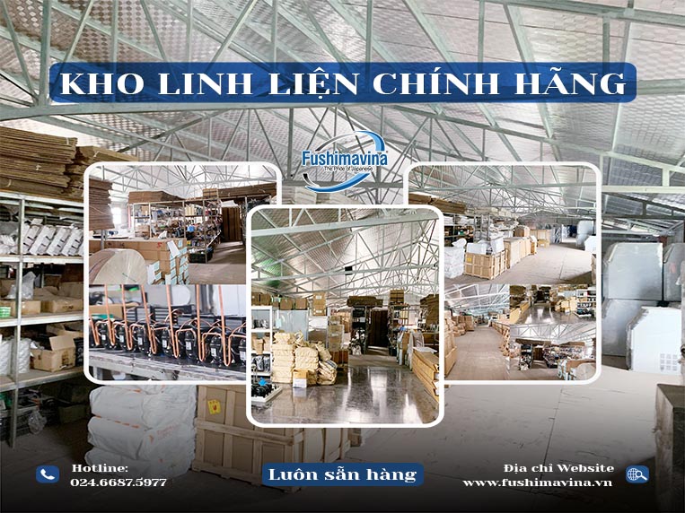 Kho linh kiện nhập khẩu chính hãng từ nước ngoài