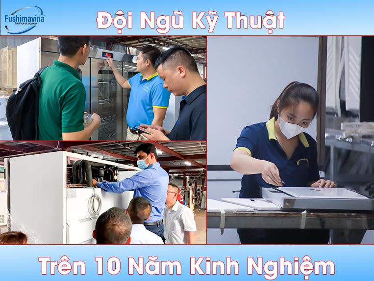 Đội ngũ kỹ thuật viên 