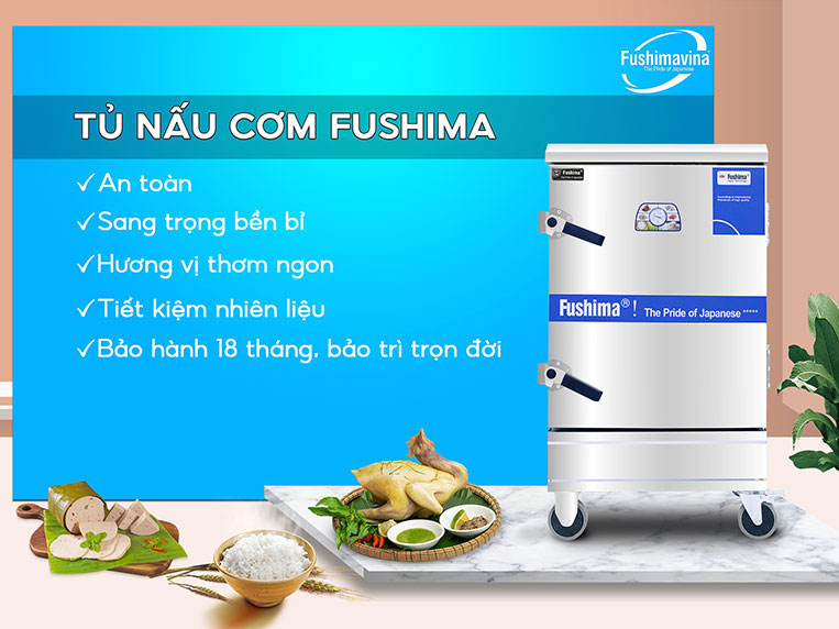 Những lợi ích khi mua tủ cơm gas 10 khay Fushima 