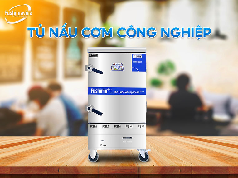 Tủ nấu cơm 12 khay gas có tính hữu dụng cao