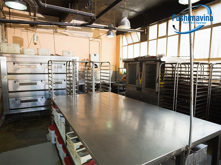 fushimavina đơn vị cung cấp bàn bếp inox uy tín