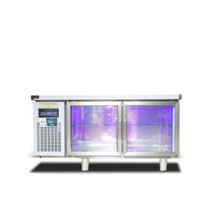 Bàn Mát 2 Cánh Kính 1m5 Lạnh Trực Tiếp