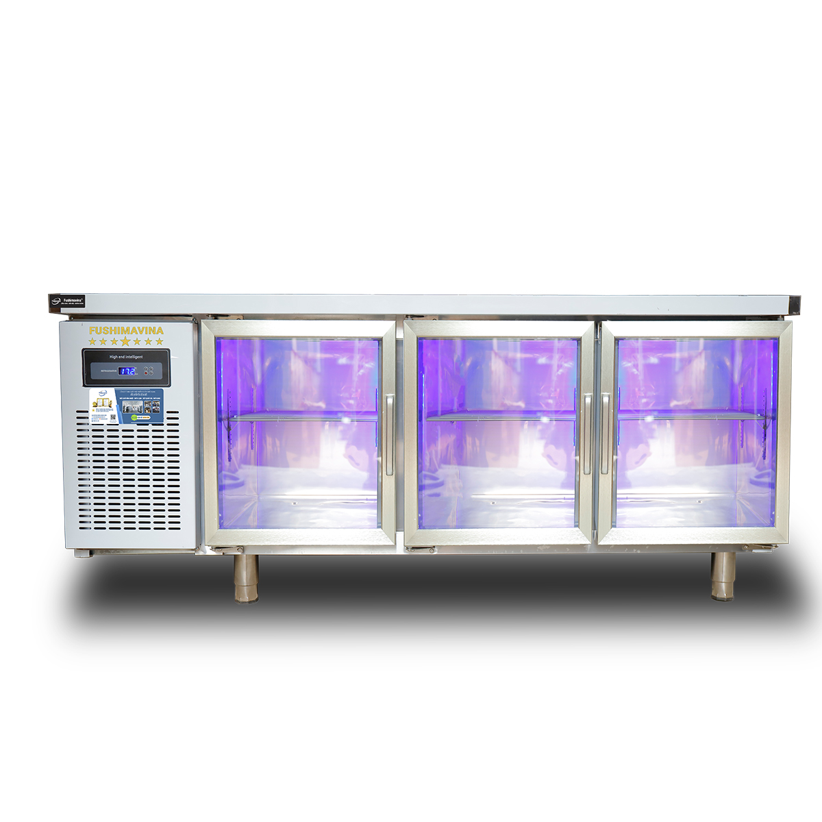 Bàn Mát 3 Cánh Kính 1m8 Lạnh Trực Tiếp