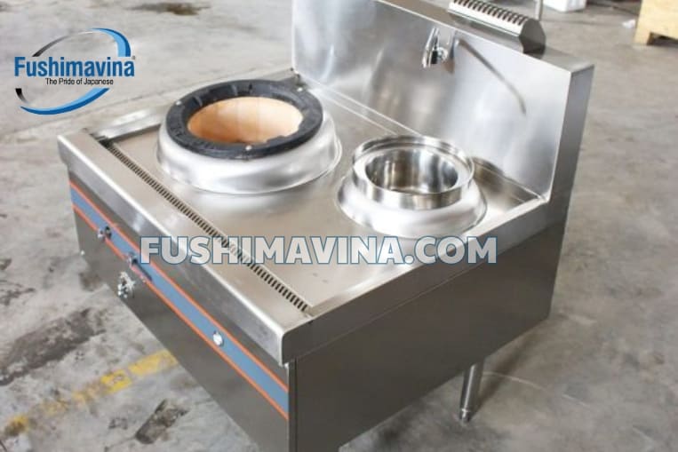 bếp á 1 họng đất 1 họng bầu nước
