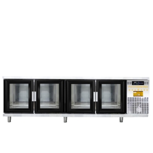 Bàn Lạnh 4 Cánh Kính 2,3m Quạt Gió - FSM-BLCKQ 2.3