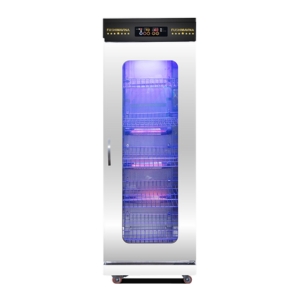 Tủ Sấy Bát Đĩa Cánh Kính 600L 2 Lớp Quạt Gió