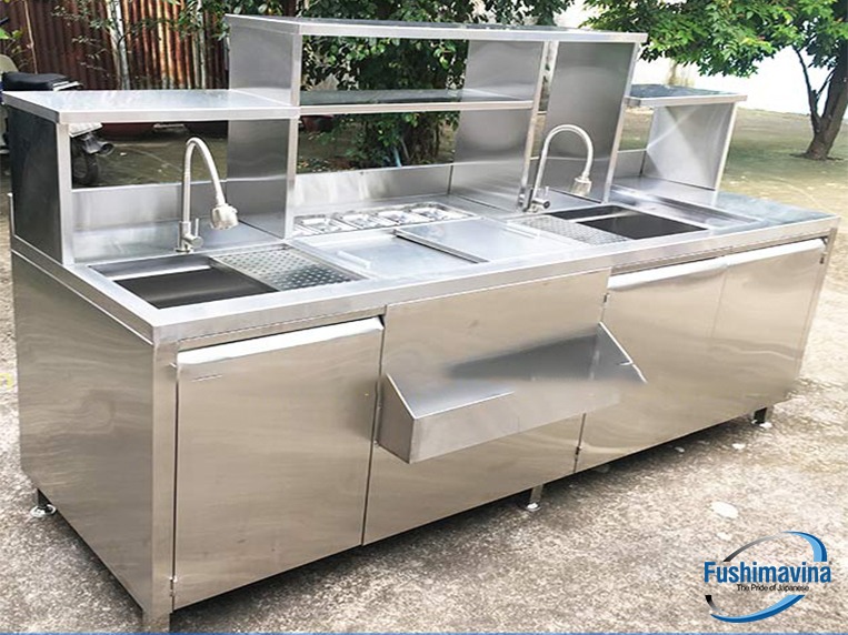 quầy pha chế rất quan trọng trong khu vực pha chế
