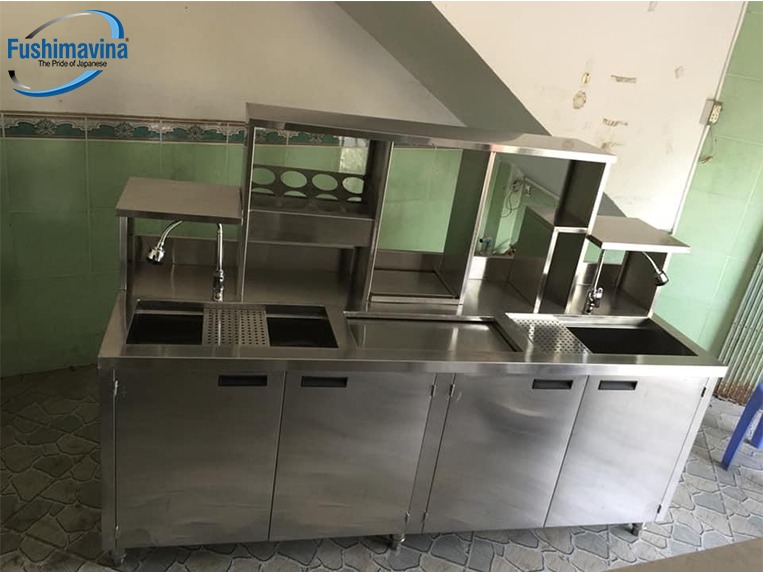 cách chọn quầy pha chế inox