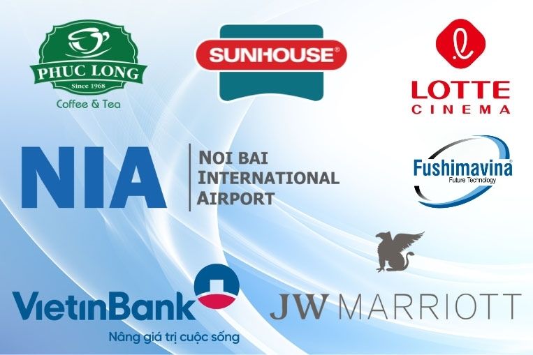 Các đối tác lớn đã tin tưởng hợp tác