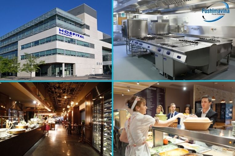 Thiết bị bếp ăn công nghiệp phù hợp đa dạng mô hình