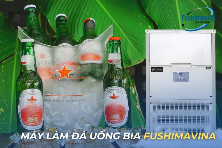 máy làm đá uống bia