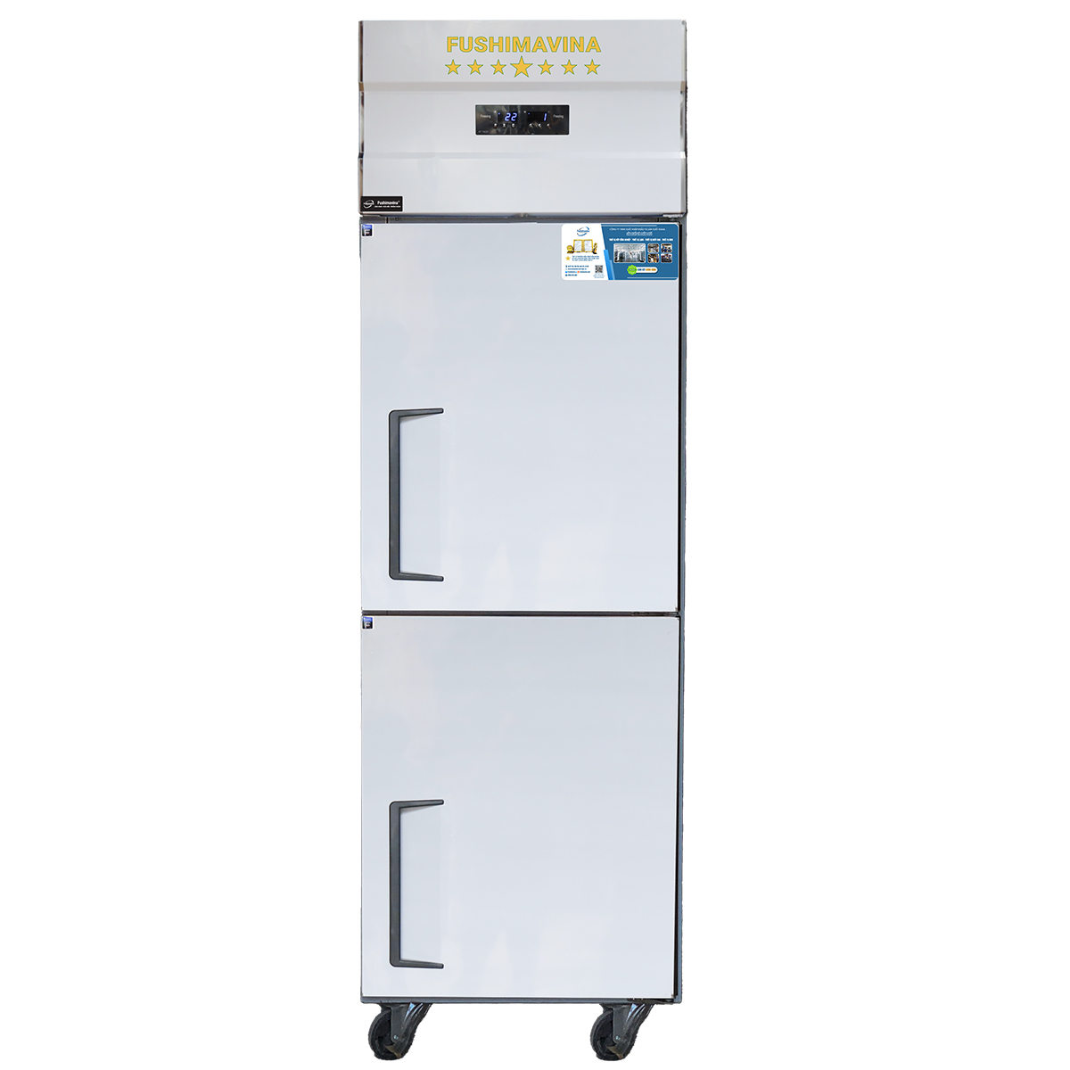 Tủ Đông Công Nghiệp 2 Cánh Lạnh Trực Tiếp
