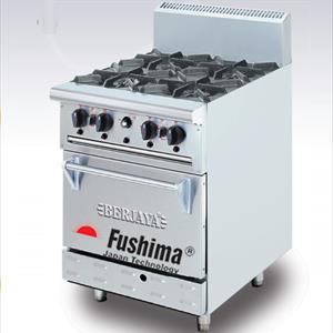 Bếp âu 4 họng có lò nướng bánh