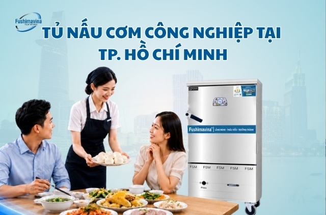 Tủ nấu cơm công nghiệp tại TP.HCM