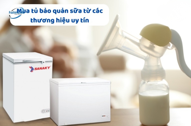 Lựa chọn thương hiệu tủ trữ đông sữa mẹ uy tín