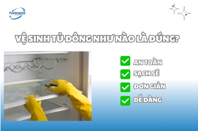 Vệ sinh tủ đông