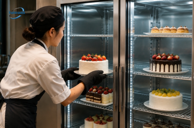 Gợi ý 3 mẫu tủ lạnh trưng bày thực phẩm bán chạy từ Fushimavina 10 Tủ mát 2 cánh kính quạt gió FSM-TMCKQ1100