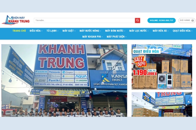 Đến Điện Máy Khánh Trung để mua tủ lạnh công nghiệp chất lượng ở Đà Nẵng.