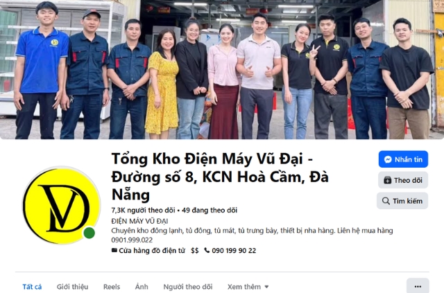 Tổng Kho Điện Máy Vũ Đại bán tủ lạnh công nghiệp giá ưu đãi tại Đà Nẵng.