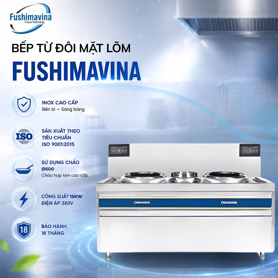 Bếp Từ Công Nghiệp Đôi 15KWx2 Mặt Lõm Phi 600 9 bep-tu-cong-nghiep-doi-15kwx2-mat-lom-phi-600-1