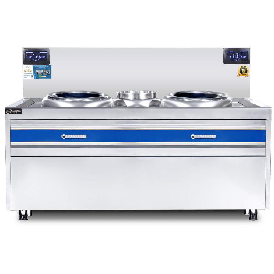 Bếp Từ Đôi Công Nghiệp 8KWx2 Mặt Lõm Phi 600 1 bep-tu-cong-nghiep-doi-8kwx2-mat-lom-phi-600