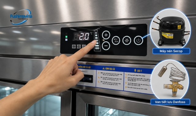 Bảng điều khiển và công nghệ sấy kính