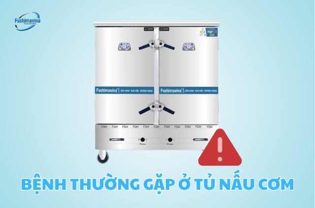 Top 7 lỗi thường gặp ở tủ nấu cơm