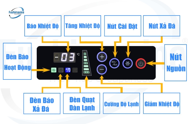 Tủ đông nên để số mấy? Cách chỉnh nhiệt độ tủ đông phù hợp 7 cài đặt nhiệt độ cho tủ đông