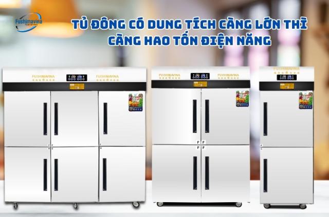 Công suất tủ đông thường lớn nên với thắc mắc tủ đông có tốn điện không thì câu trả lời là có