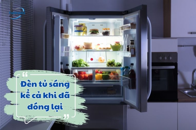 Tìm hiểu 6 nguyên nhân tủ đông chạy không ngắt, cách khắc phục nhanh 9 Do công tắc đèn trong tủ bị hỏng.