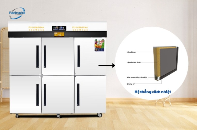 Tìm hiểu cấu tạo và nguyên lý hoạt động tủ đông chi tiết nhất 9 Hệ thống cách nhiệt của tủ đông