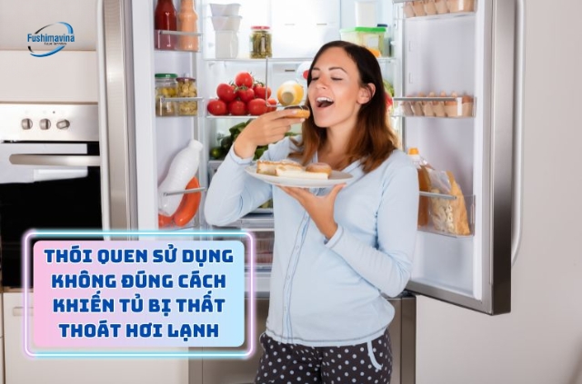 Tìm hiểu 6 nguyên nhân tủ đông chạy không ngắt, cách khắc phục nhanh 7 Do hơi lạnh bị thất thoát ra ngoài khiến nhiệt độ tủ không ổn định.