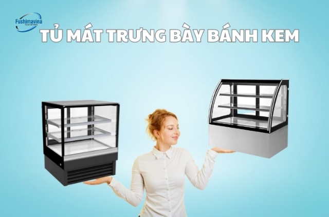 Phân loại tủ mát bảo quản bánh kem