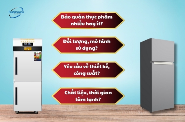 Nên mua tủ lạnh hay tủ đông bảo quản thực phẩm? Cách chọn đúng 5 Sự khác biệt giữa tủ lạnh và tủ đông.
